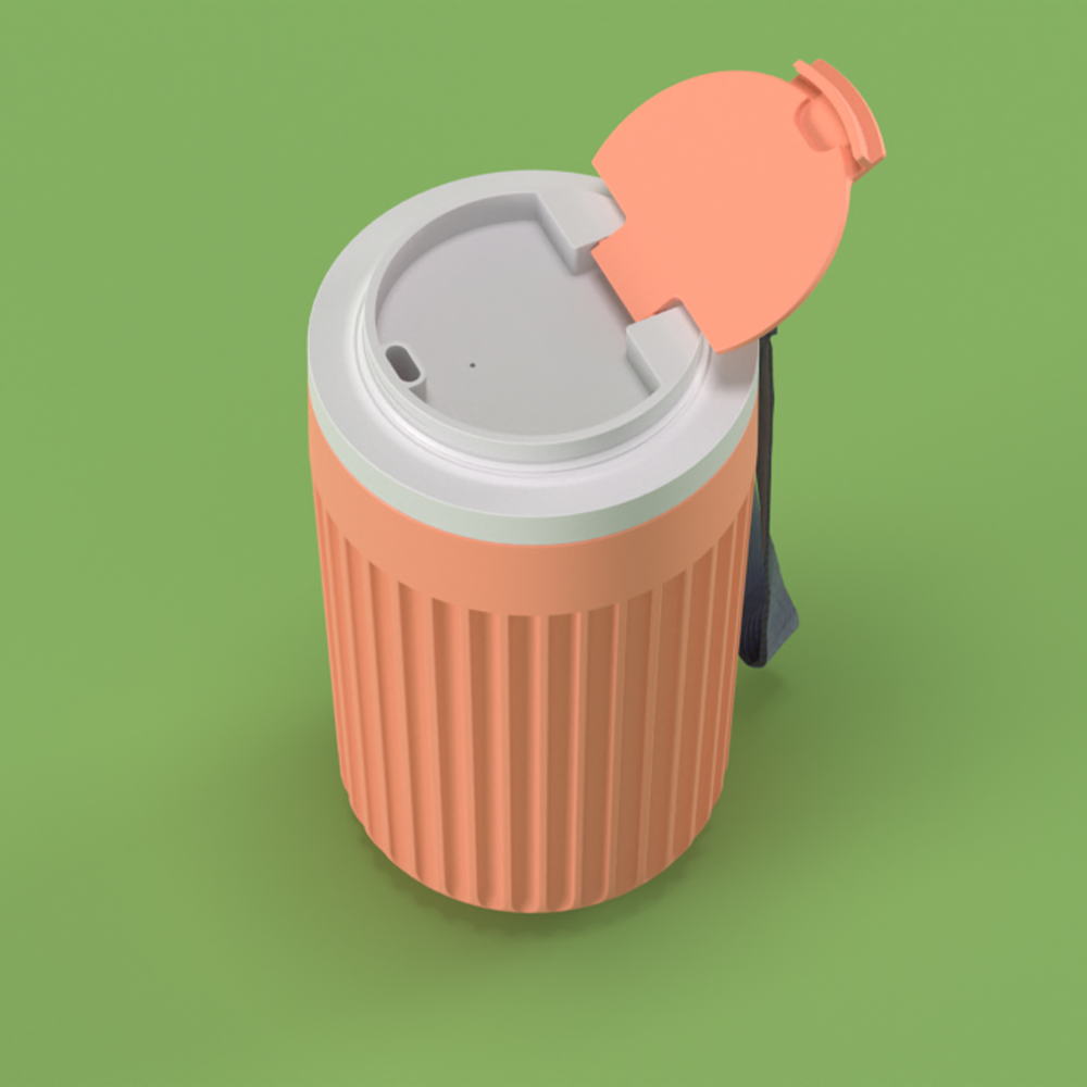 真空感温咖啡杯：50℃物理闭环，第一口咖啡，从此告别“被烫”阴影